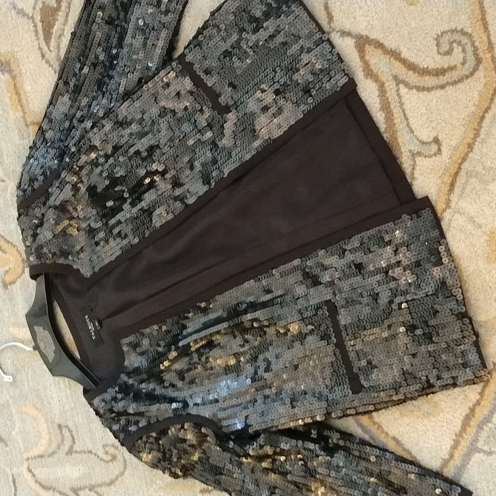 Talbot's sequin jacket